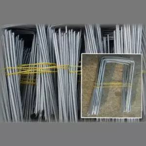 15cm U자형 20개 제초매트 철고정핀