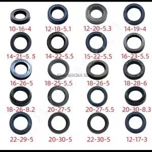 호환  직업적인 고압 세차 펌프 주요 오일 개 적인 개 내부 직경. x 외부 직경 X 높이mm