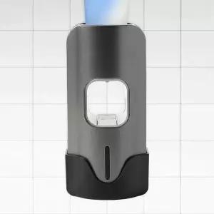 자동센서 치약 디스펜서 3단 그레이 욕실 용품 케이스 (WFK726S)