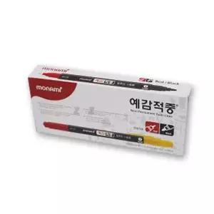 컴퓨터 사인펜 마카 12p 펜 모의고사 시험 OMR 카드 사인펜 모의고사