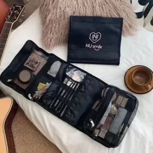 [골드스마일]가방 화장품 여행 파우치 여성 다용도 뷰티 분리형 미니백 돈가방