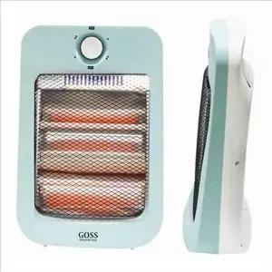 따뜻한 미니 전기 난로 사무실 석영 관 히터 개인용 2단