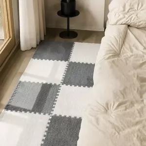 소프트퍼 코지무드 퍼즐매트 (30X30cm) / 러그 카페트 층간소음방지 거실매트 쿠션매트