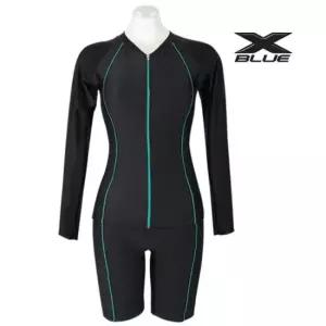 XBLUE 아쿠아로빅 빅사이즈 투피스 수영복 U13045