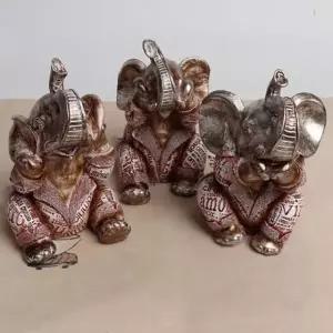 처가살이 KZO457B1 코끼리 소품인형(3P)