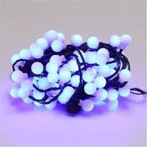 LED LAM191Q1 크리스마스트리 앵두볼 전구96구 흑색선 청색