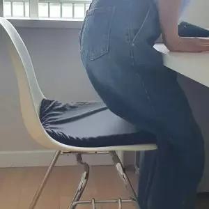 벌집모양 사각 실리콘 의자방석