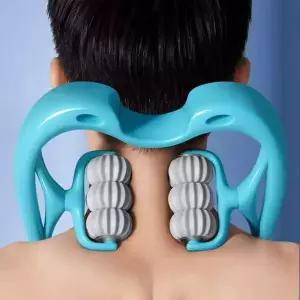 뒷목 등결림 어깨 지압봉 롤링 마사지롤러 지압