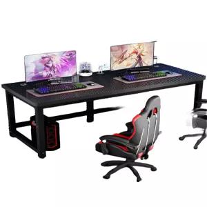 컴퓨터 테이블 게이밍 인용 탁자 선반 2인용 데스크