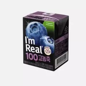 [풀무원] 아임리얼 100 고농축 블루베리(120ml 24개)