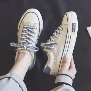 여성 자수 운동화 통굽 키높이 신발 WFJHWWX