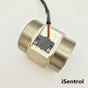 SUS304 10-200L/MIN DN50 스테인레스 스틸 워터 홀 터빈 유량 센서 산업 미터 G2 USS-HS20TA