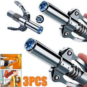 NPTI/8 10000PSI 그리스 커플러 고강도 퀵 릴리스 오일 건 2 프레스 펌프를 밀기 쉽습니다.