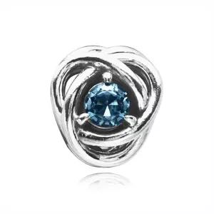 판도라 790065C09 씨 아쿠아 블루 이터니티 서클 참(3월탄생석)