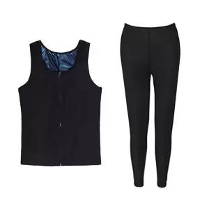 [하프클럽/]남자 땀복세트 스타일 지퍼나시 9부 팬츠 고품질 홈트