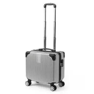실버 미니캐리어 기내용 출장 18형 이시아르 가방