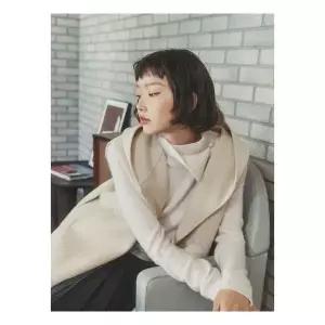 빈폴레이디스 핸드메이드 후드 베스트 베이지 BF4X36C01A