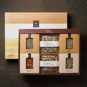 [정찬]통영멸치 선물세트 6종 4호 (특멸치,세멸,자멸,소멸,홍새우)