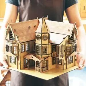 판타지맨션 3D 나무모형 만들기 DIY조립