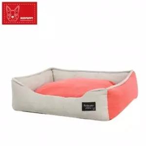 사각방석 투톤 체리레드 A980159 강아지쿨매트 개방석