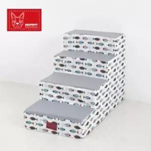 펫스텝 4단 탈구방지용 침대계단 A960694 강아지계단