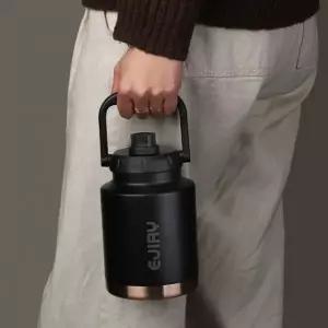 보온보냉 휴대용 텀블러 1L 스텐 워터저그 브론즈골드