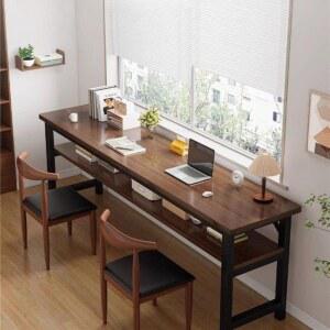 샤크팡 커플책상 더블 데스크 책상 2인용 탁자 컴퓨터책상 인용 커플 게임