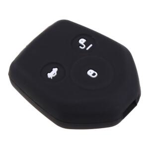 스바루 포레스터 아웃백 레거시 XV 용 3 버튼 실리콘 자동차 키 뚜껑 커버 케이스