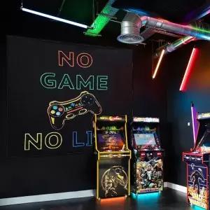 대형 패브릭 포스터 게임라이프 M 인테리어소품 벽장