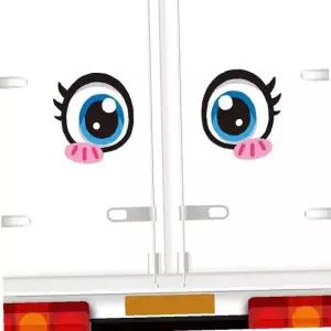 왕눈이15 고휘도반사 대형 차량스티커 280x317mm