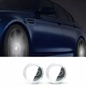 HYUNDAI 휠 스피닝 장착램프 블루LED 휠캡 검정바탕 3 (WFH0UBG)