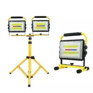 [룽스]야외 LED 조명등 충전식 작업등 투광기 COB 150W