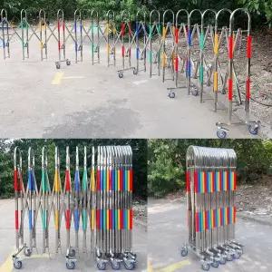 대문 출입문 자바라 공장 가드레일 자바라게이트 길이 휀스