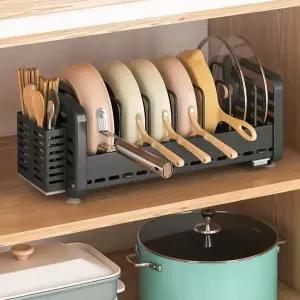 력셔리 QKX583O3 프라이팬 정리대 후라이팬 보관대