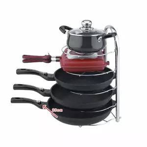 정리대 OVX346B4 5단 후라이팬 리빙 선반 프라이팬