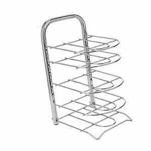 리빙코아 WEN009C6 사각 후라이팬 정리대 5단 1P 21x23x47cm