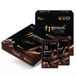 [하티] 힘 흑마늘 진액 (60ml 30포/쇼핑백 포함)