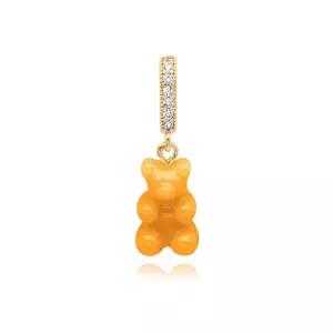 크리스탈헤이즈 노스텔지아 베어 파베 택시 옐로우 골드 펜던트 참