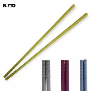 비비또 681OYQ13 실리콘 젓가락(0528) 요리 긴젓가락 열탕소독