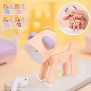 키밍 미니 무드등 미니조명 캐릭터 강아지 접이식