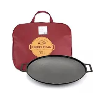 [인덕션사용가능] 눌러붙음 없는 논스틱코팅 주물 그리들팬 30cm 명절음식 캠핑 집들이