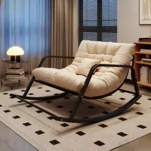 거실 흔들의자 2인용 침실 안락의자 휴식형 수유 의자