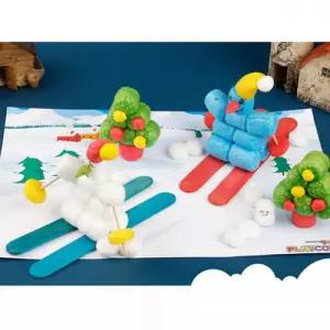 플레이콘 스키타는 눈사람(5인용)