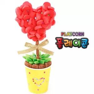 플레이콘 나만의꽃만들기(하트)