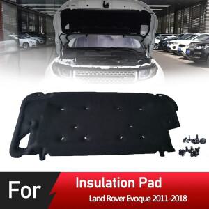 프론트 엔진 후드 단열 패드  열 사운드 코튼 방음 매트 커버  폼 내화  랜드로버 이보크 2011-