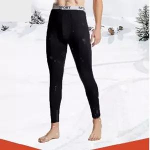 [하프클럽/]블랙 따뜻한 스타일 남자 겨울 타이즈 고품질 기모 내