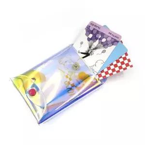 홀로그램 동전지갑 투명미니지갑 (WFGU5RC)