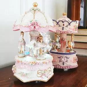 [룽스]오르골 책상장식 자장가 태엽 인테리어 소품 1P