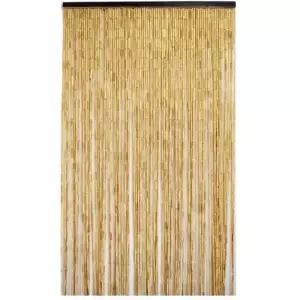 대나무 발 문발 커튼현관발 복고풍 방충 커튼 목재 90x200cm