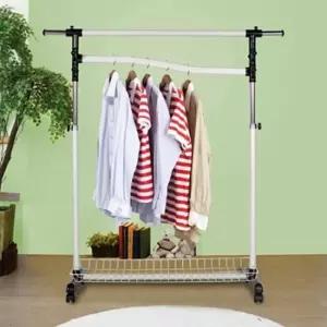 [룽스]행거 폴행거 이동형행거 이동식행거 옷걸이 303 2단